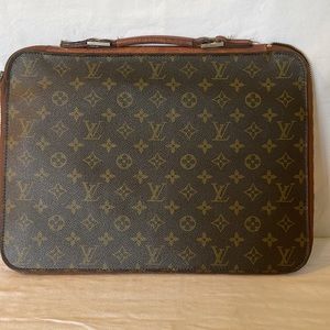 💯AUTHENTIC VINTAGE Louis Vuitton Monogram 15x11 with Certificate 🔒